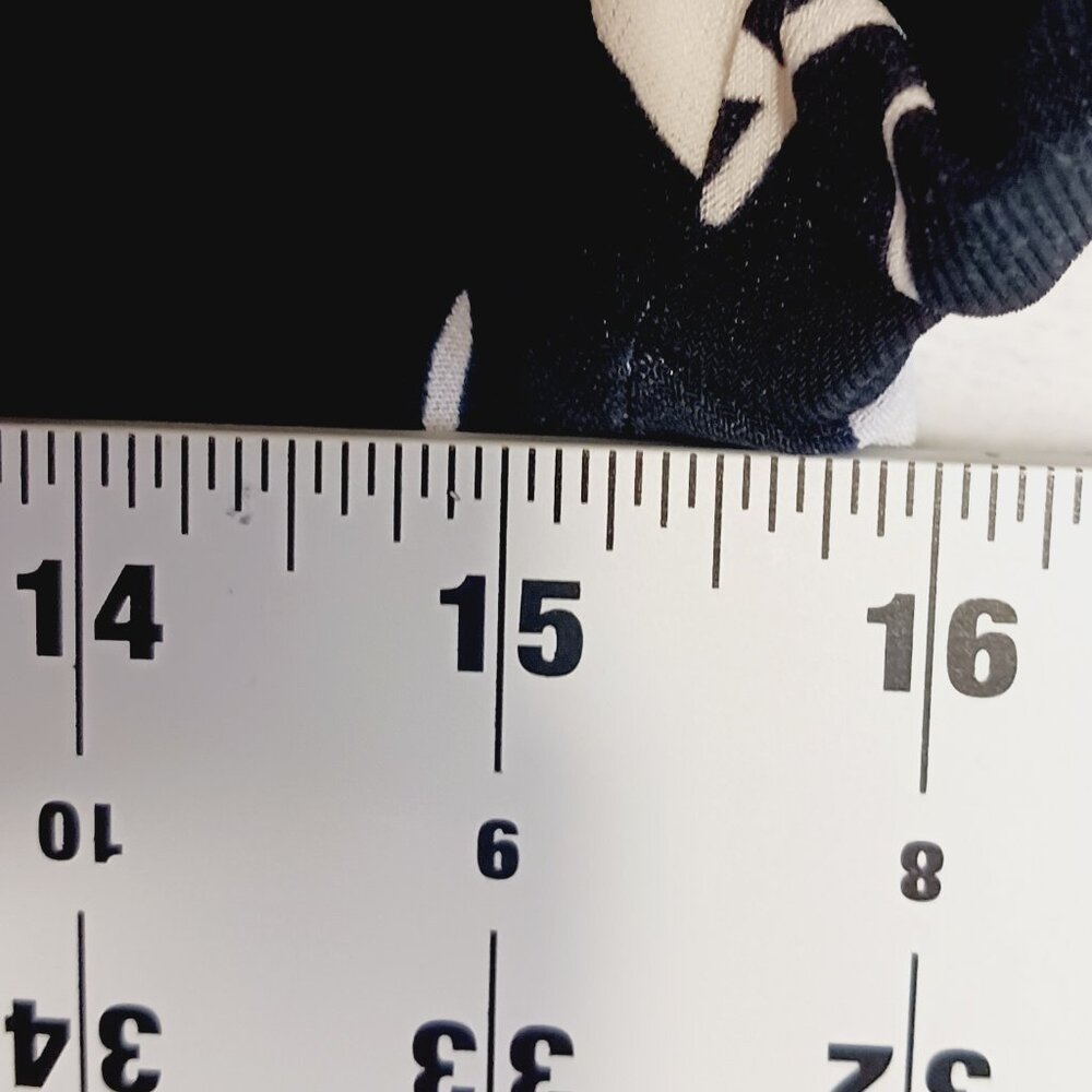 Chaps, Jitterbug Style Dress, Black/White, Size Small, Retro Style, A line flair - Picture 12 of 14